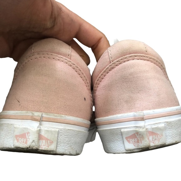 VANS ‘Off the Wall’ Pink low Sneakers - Picture 8 of 12